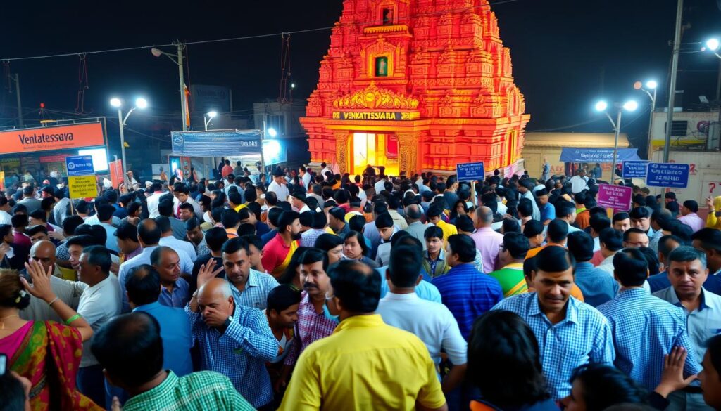 टिरुमाला मंदिर भगदड़ का कारण